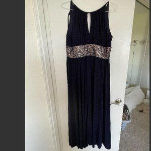 R&M Richard Formal Dress Navy Blue size 12 petite